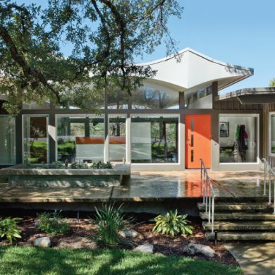 MODERN MAKEOVER IN A MID-CENTURY HOME IN AUSTIN, TEXAS
