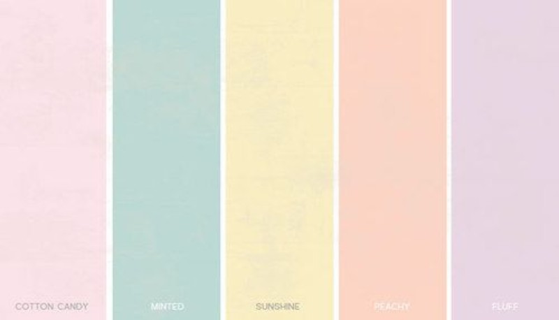What is Hot on Pinterest: Sweet Pastel Colors Décor!