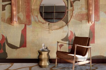 Mid-century Covet Valley Hall with a contemporary twist