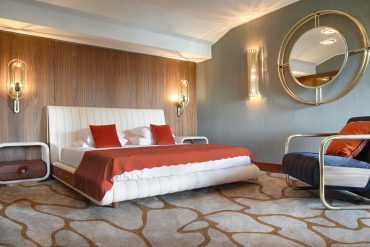 Mid-century bedroom are an inspiring luxury experience