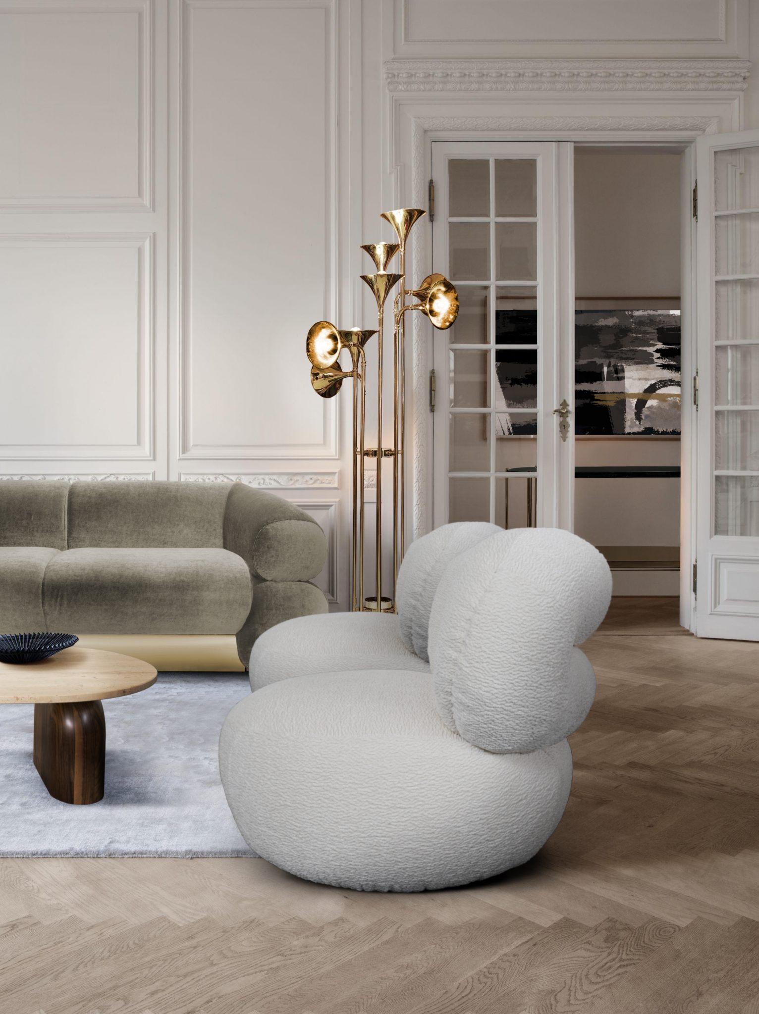 MAKE YOUR MID-CENTURY DECOR STAND OUT WITH BOTTI FLOOR LAMP