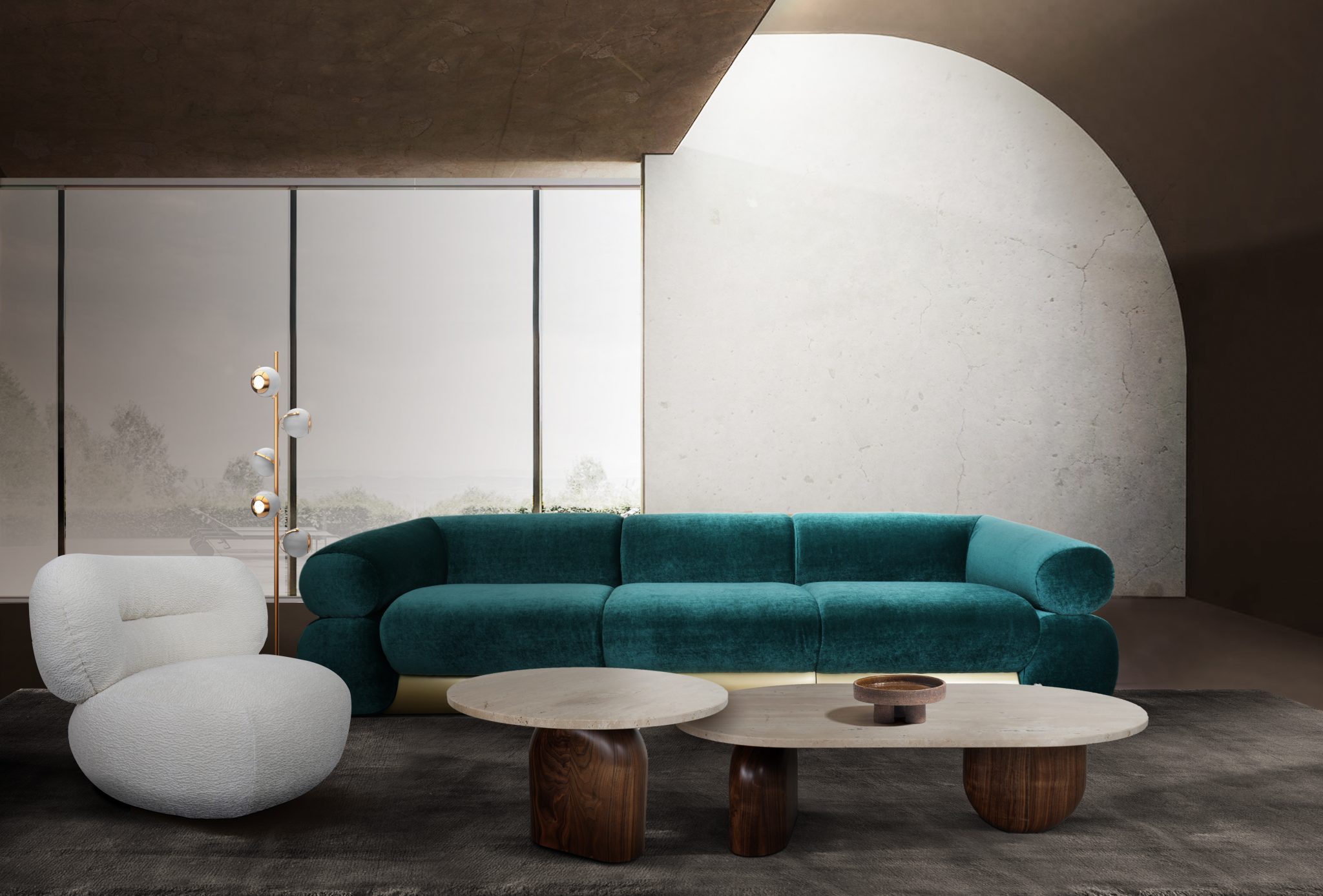 SOPHISTICATED MID-CENTURY MODERN DESIGN FOR YOUR LIVING ROOM