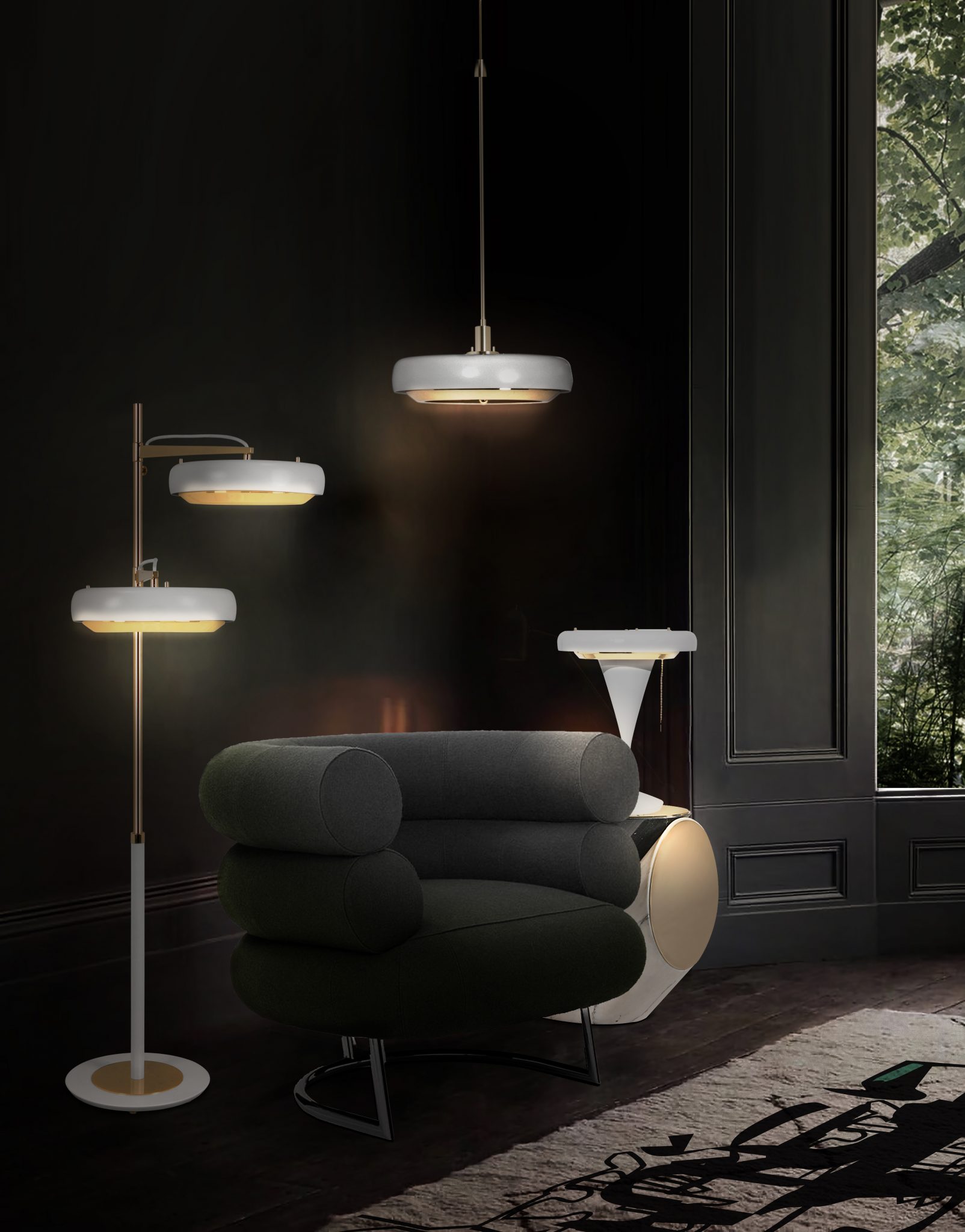 MODERN HOME DECOR WITH MEMORABLE LIGHTING DESIGN
