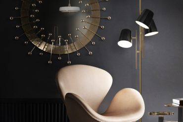 DARK MODERN LIVING ROOM DECOR