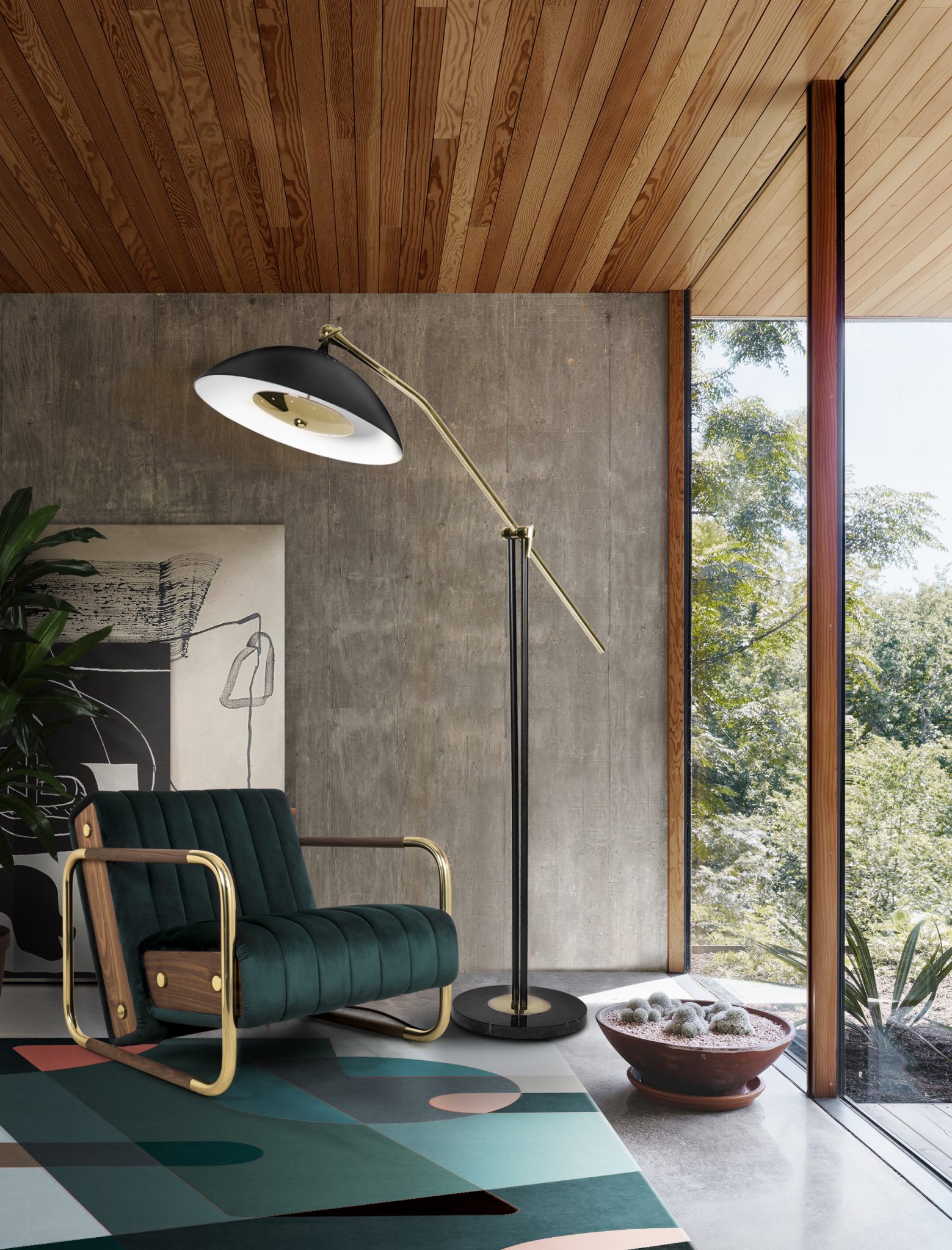 DECOR EVERY CORNER IN YOUR HOUSE WITH MID-CENTURY DETAILS