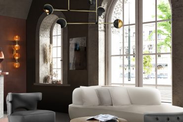 SOPHISTICATED MID-CENTURY MODERN LIVING ROOM