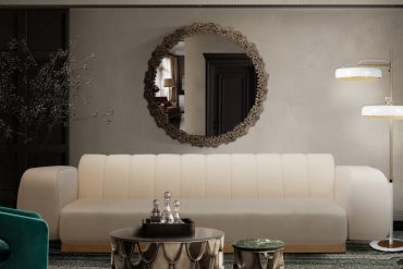 LIVING ROOM INTERIOR WITH MEMORABLE LIGHTING