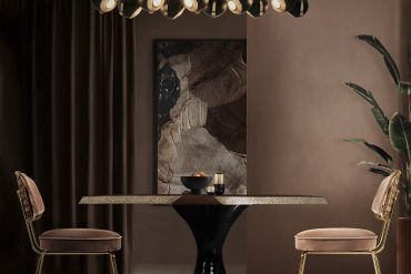 DINING ROOM WITH MODERN AESTHETIC