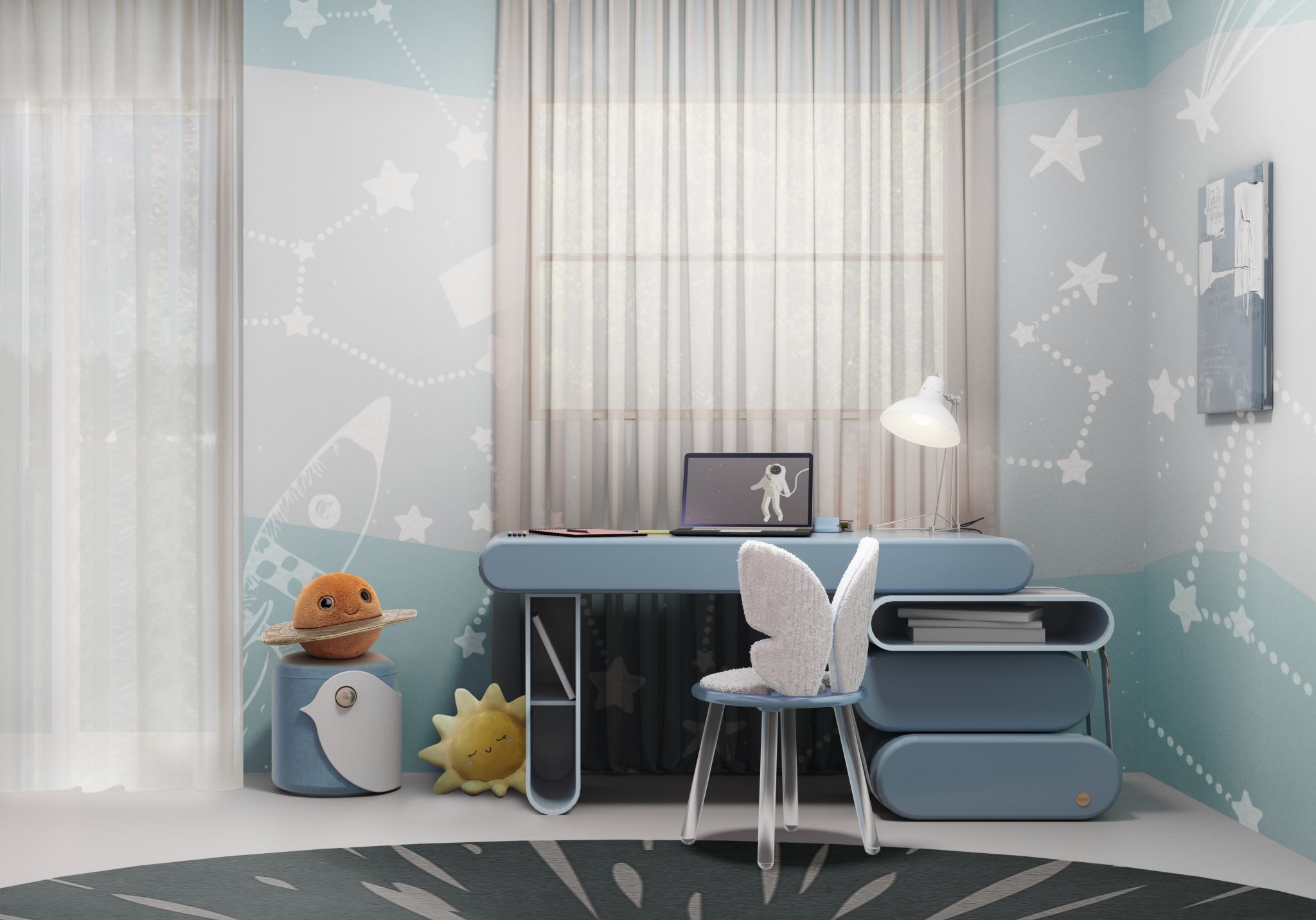BRING PERSONALITY TO THE KIDS' ROOM