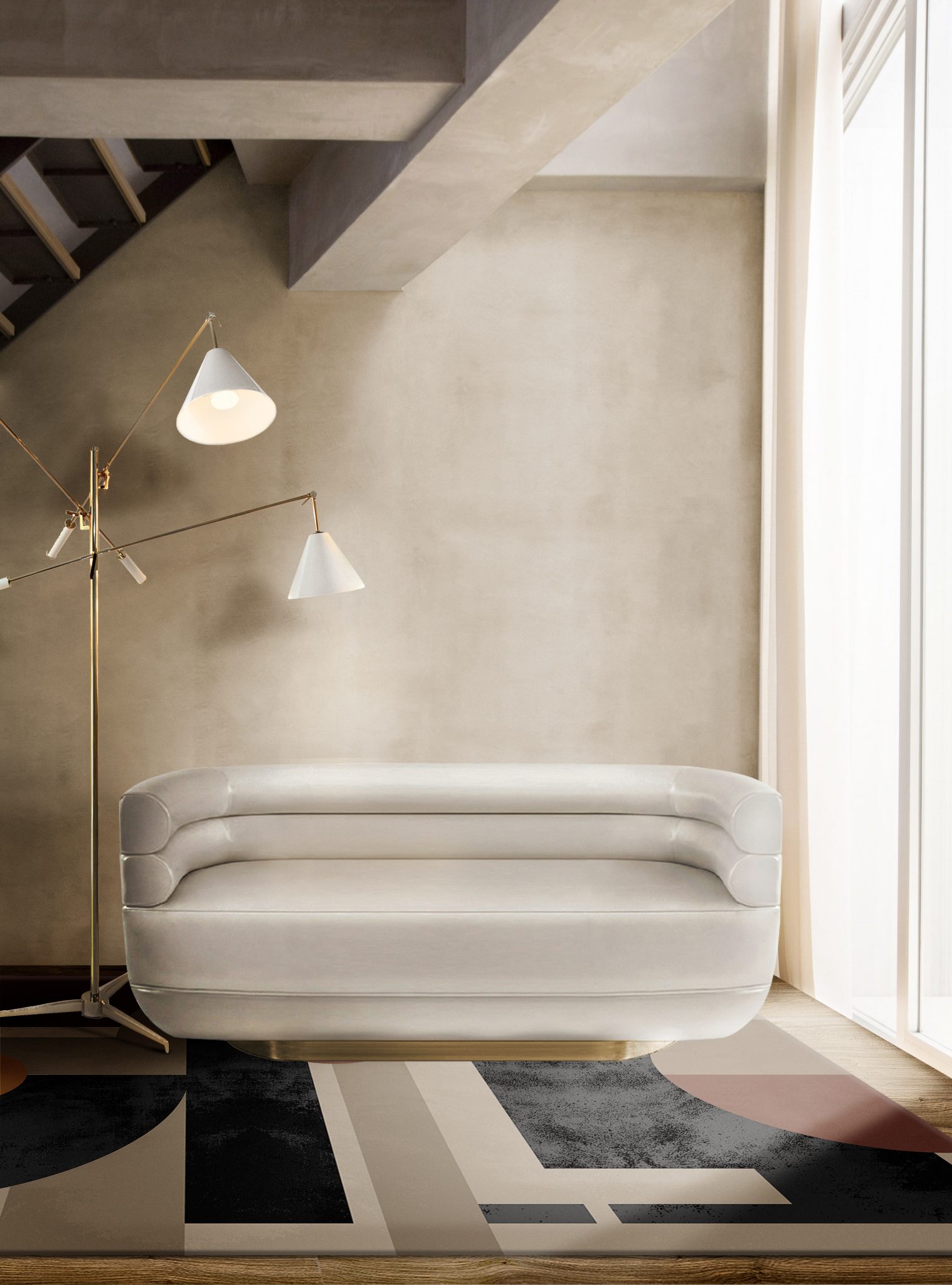 THE RIGHT LIGHTING FOR MINIMALISTIC LIVING ROOM