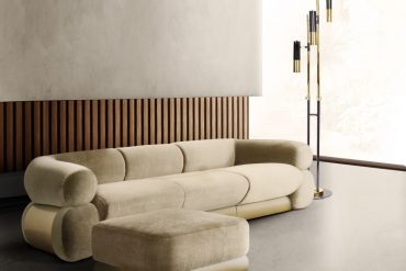 AN INVITING LIVING ROOM WITH A MID-CENTURY TOUCH