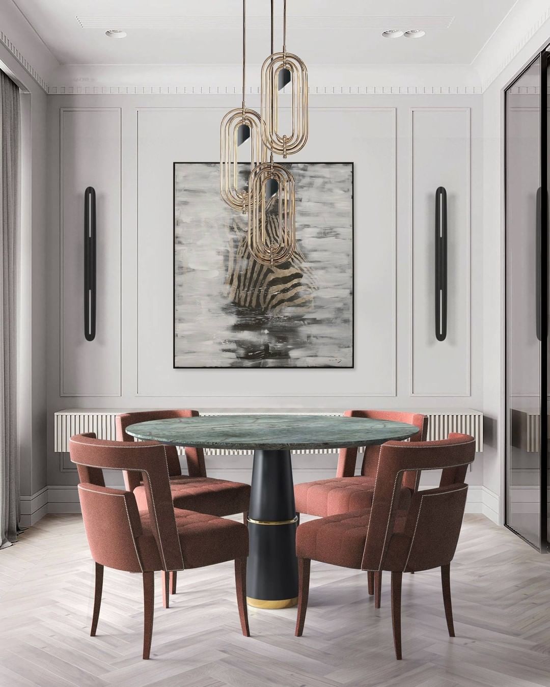 THE PIECE TO COMPLEMENT ANY NEUTRAL DINING ROOM