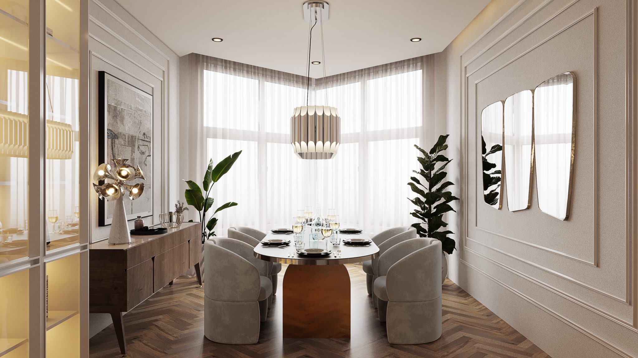 STUNNING LIVING ROOM IN A MILLION DOLLAR APARTMENT IN NYC