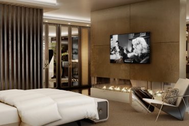 MASTER BEDROOM SET WITH A SMALL LIVING AREA