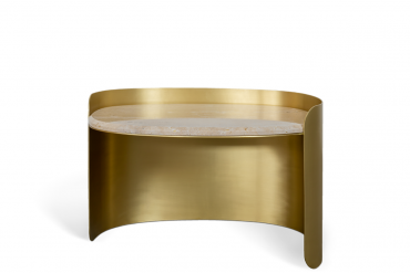 FRANCIS SCOTT OVAL SIDE TABLE