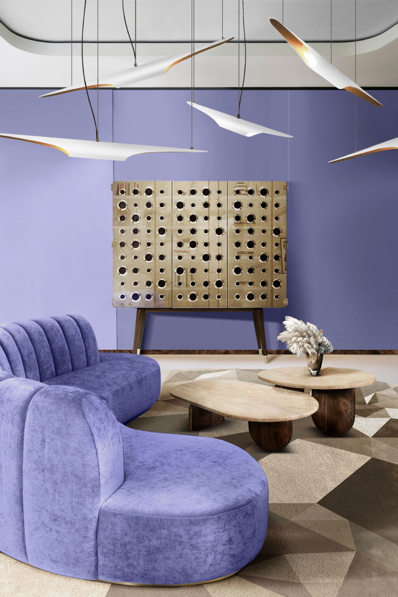 TRENDY INTERIORS WITH THIS NEW YEAR'S COLOUR