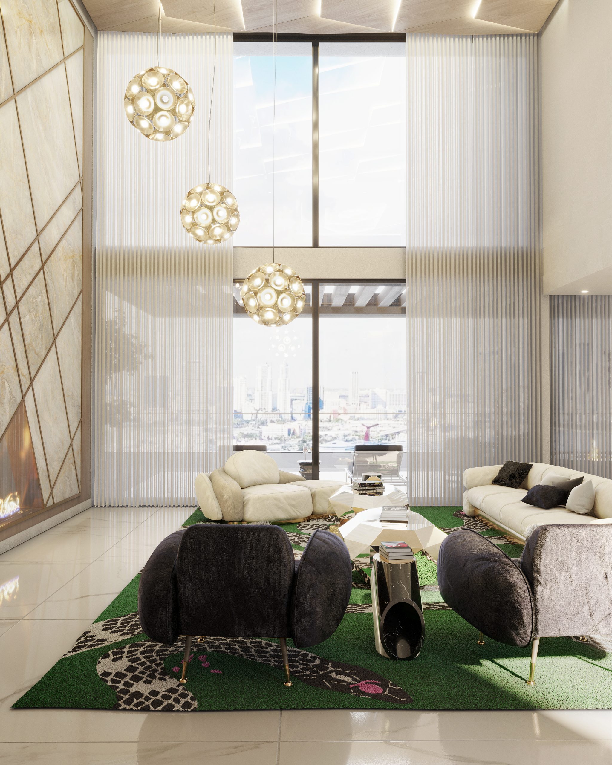 Shop The Look: Discover How You Can Pull Off The Glamorous Living Room of Pepe Calderin’s Penthouse in Miami