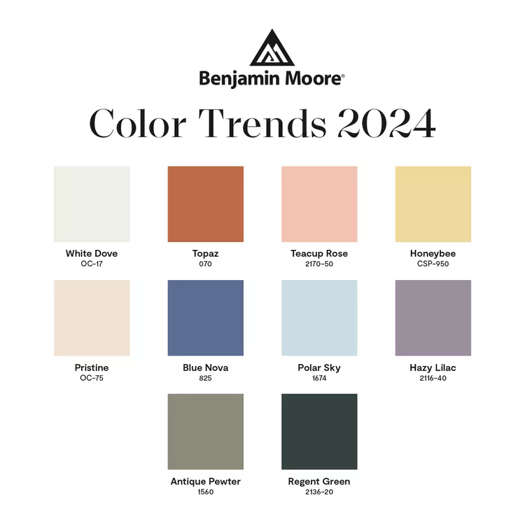 Embrace the Future of Design: Benjamin Moore's Color of the Year 2024 Revealed!